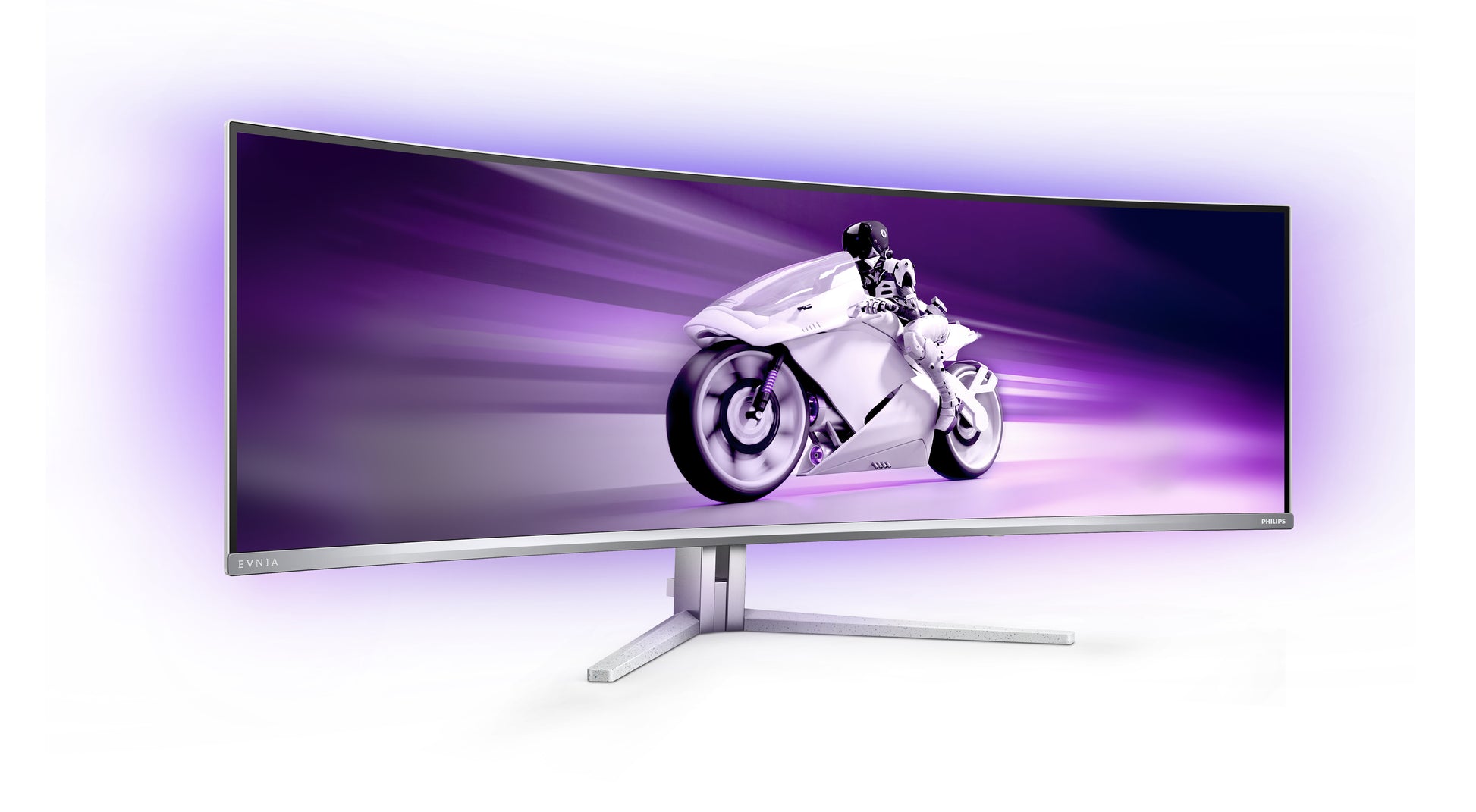 Philips Evnia 49M2C8900/00 – 48,9" Curved, 5120 × 1440 (DQHD), OLED, 240 Hz, USB-C 90 W, KVM, DisplayHDR 400