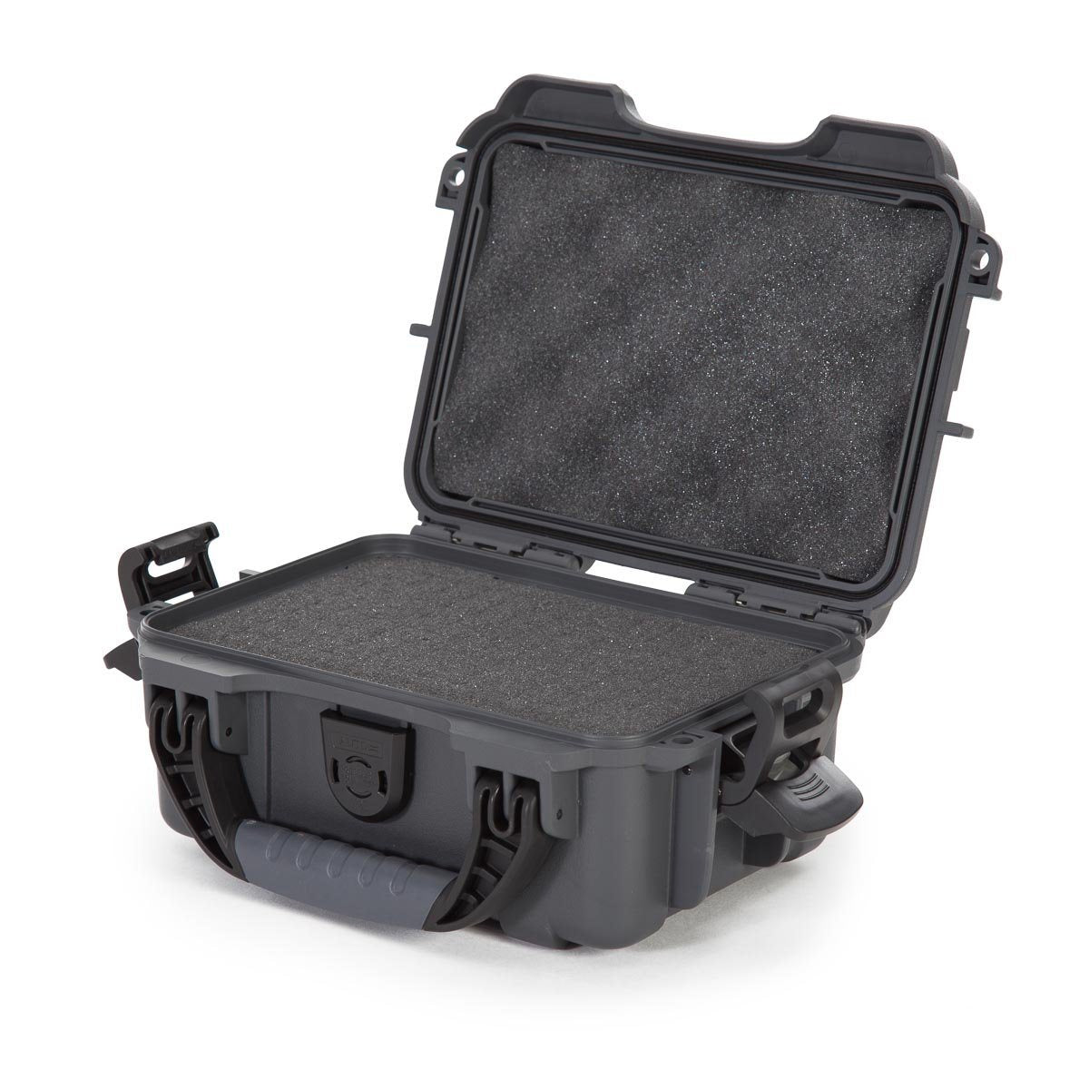 Nanuk Koffer 903, 173 × 231 × 97 mm, Kunststoff, Graphit, mit Schaum, IPX7