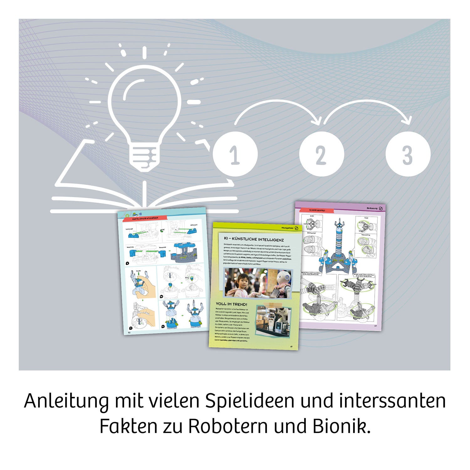 Kosmos Experimentier-Set – Bionischer Roboterarm, farbig illustrierte Anleitung, ab 10 Jahren