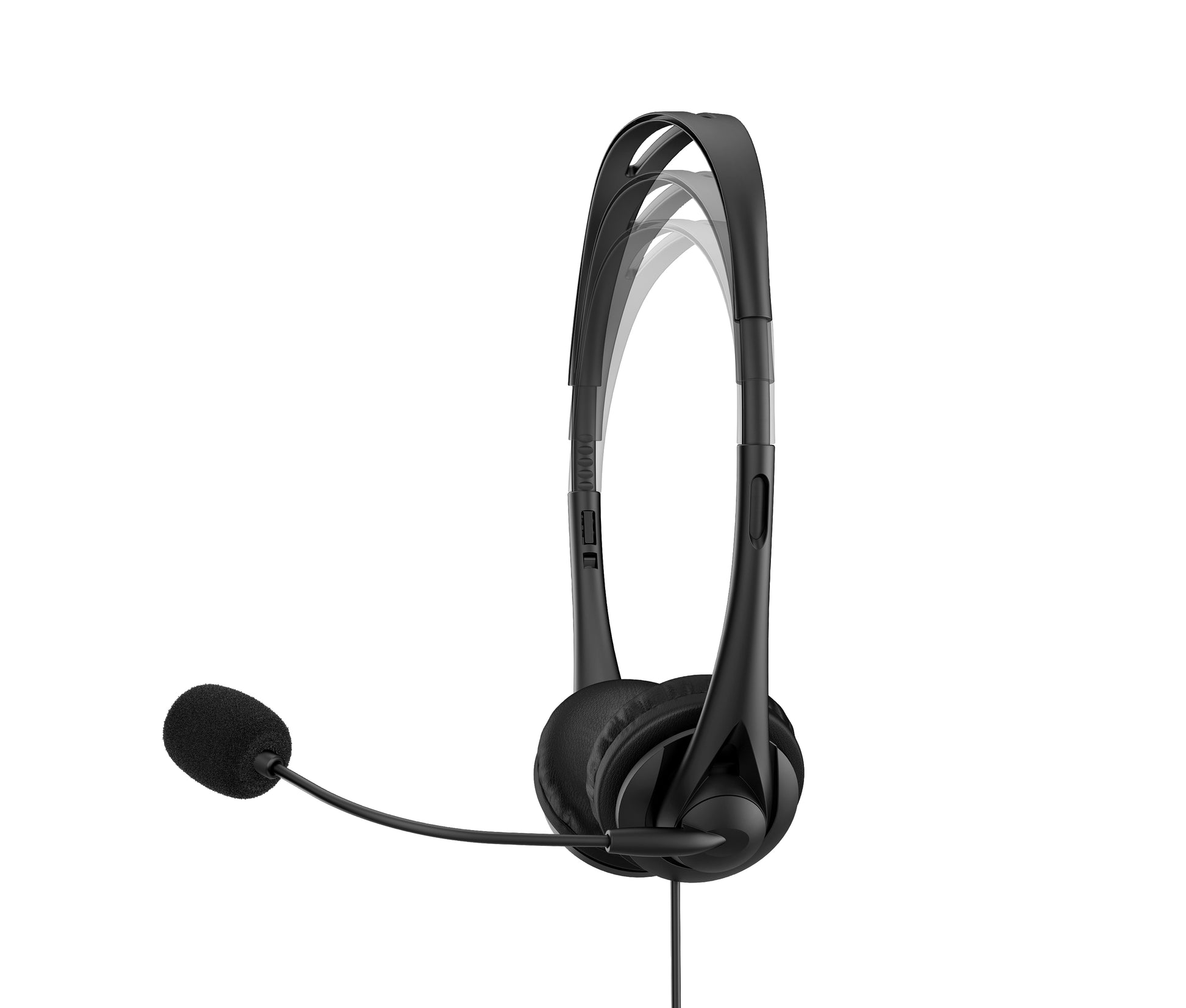 HP USB Headset G2 Office-Headset – On-Ear, Stereo, Kabel, Schwarz