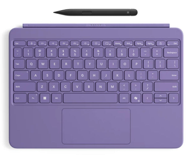 Microsoft Notebook-Ersatztastatur – Bluetooth – QWERTZ (DE) – Violett – für Surface Pro 12"