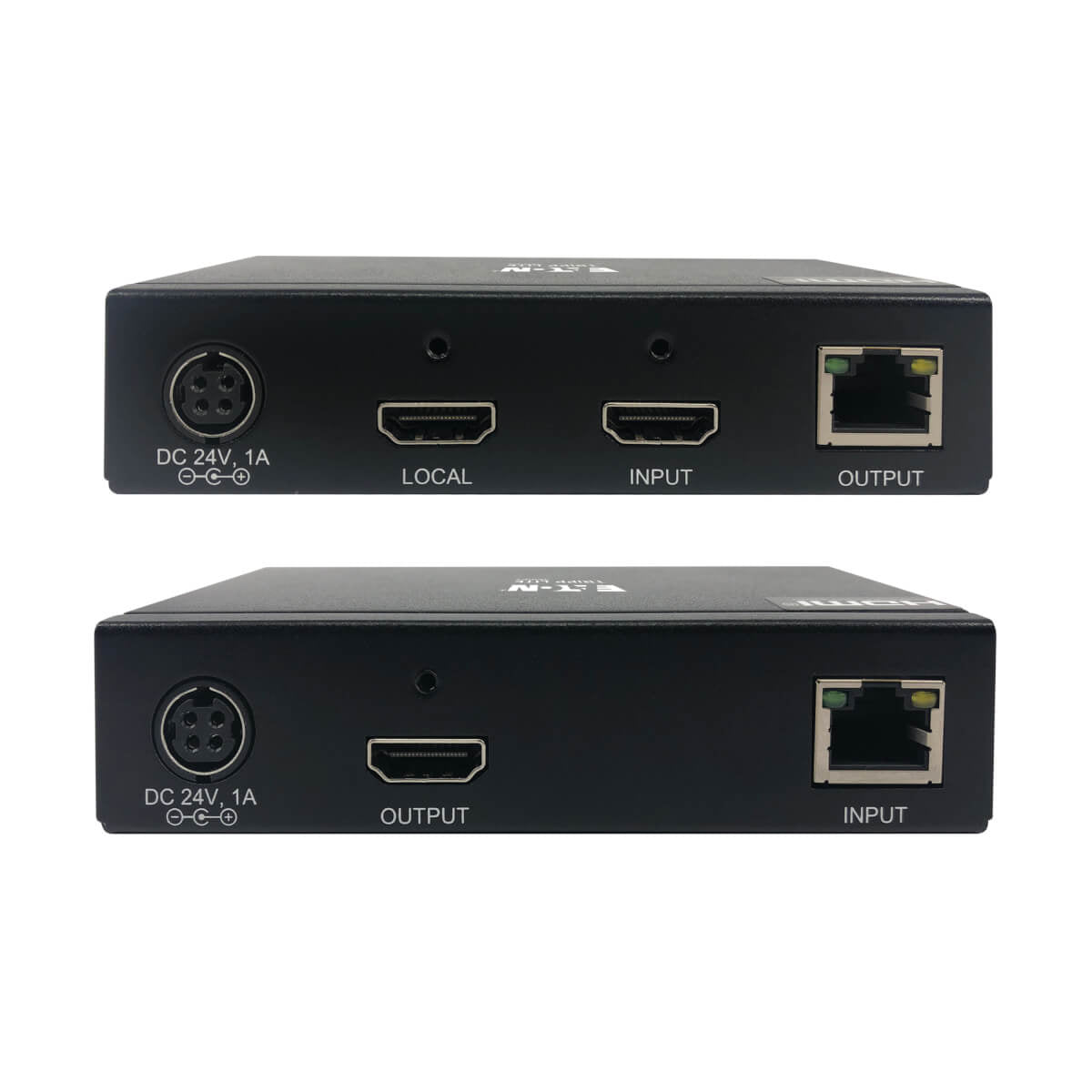 Tripp Lite B127A-1A1-BHBH – HDMI Extender-Set, über Cat6, 4K@60 Hz, 70,1 m, PoC, HDCP 2.2, Schwarz