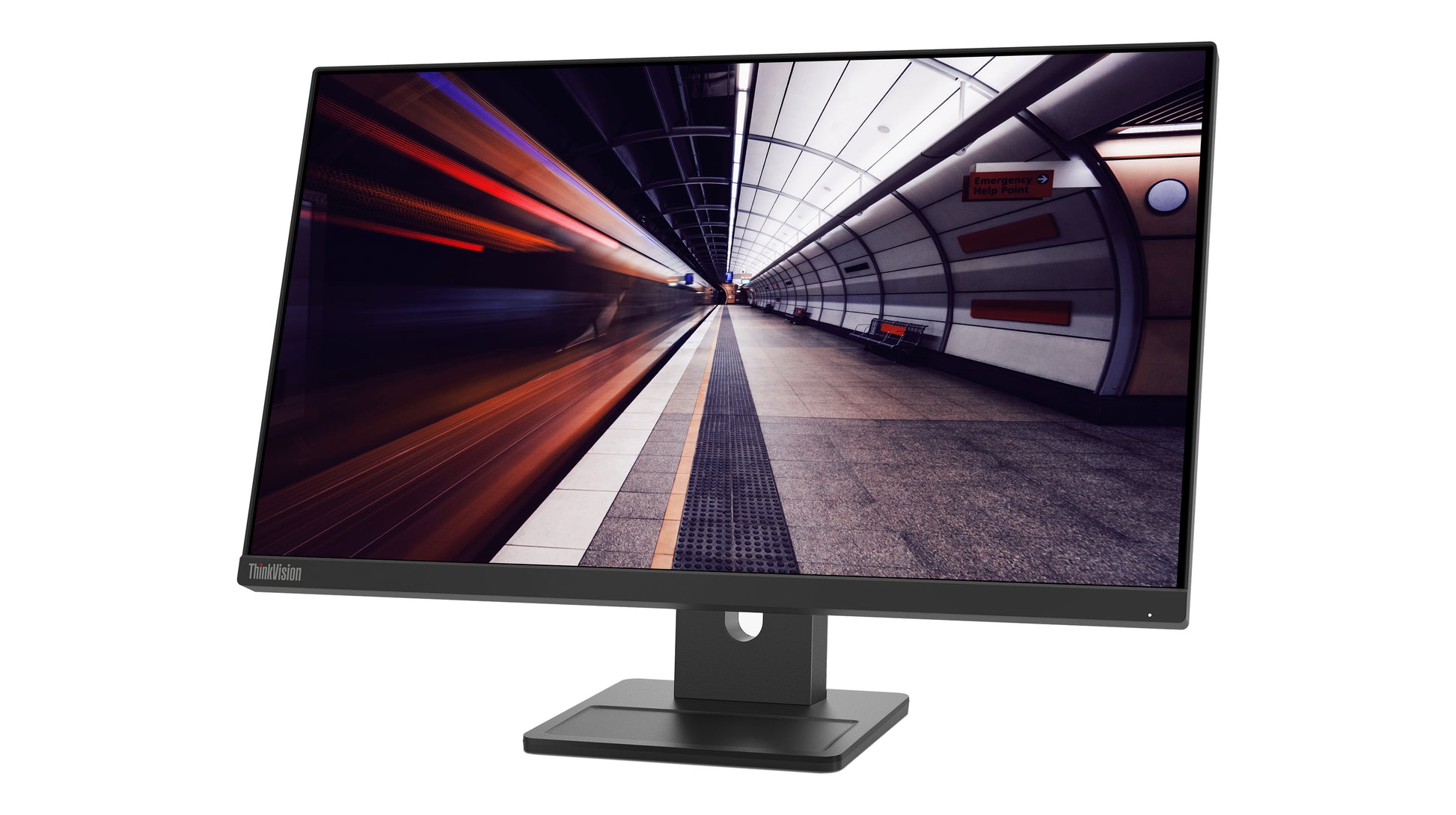 Lenovo ThinkVision E24-30 – Monitor, 23,8", Integrierte Lautsprecher, VESA 100 × 100, Raven Black