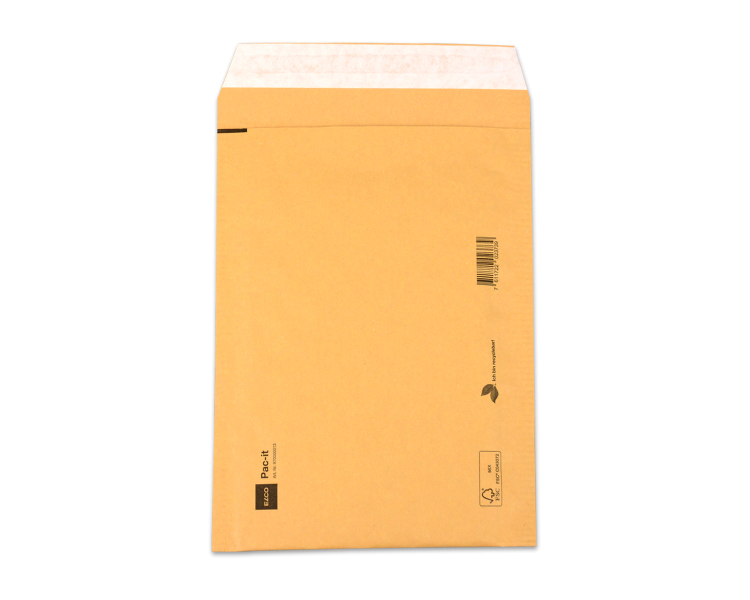 Elco Luftpolstertasche – 170 × 225 mm, braun, selbstklebend – 4 Stück