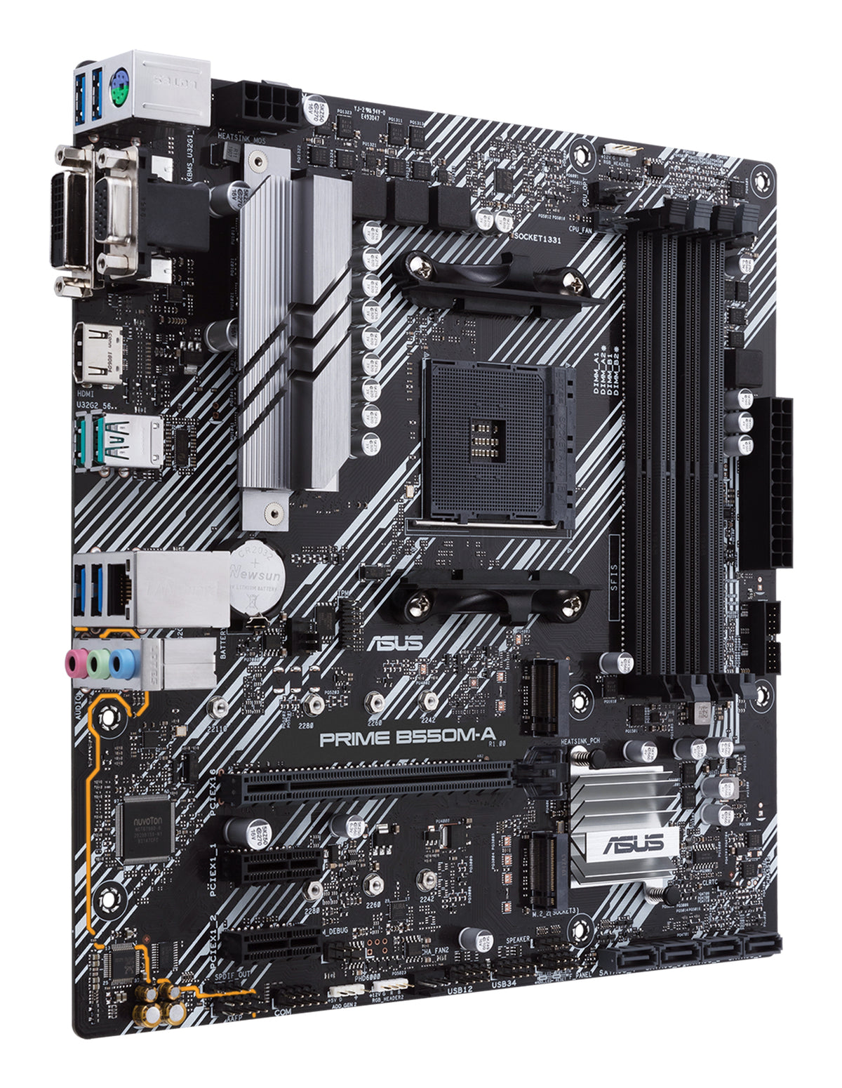 ASUS PRIME B550M-A – Mainboard – AM4, AMD B550, mATX, DDR4