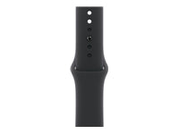 Apple Sportarmband – Armband – für Apple Watch 40 mm, Schwarz, M/L, Polymer