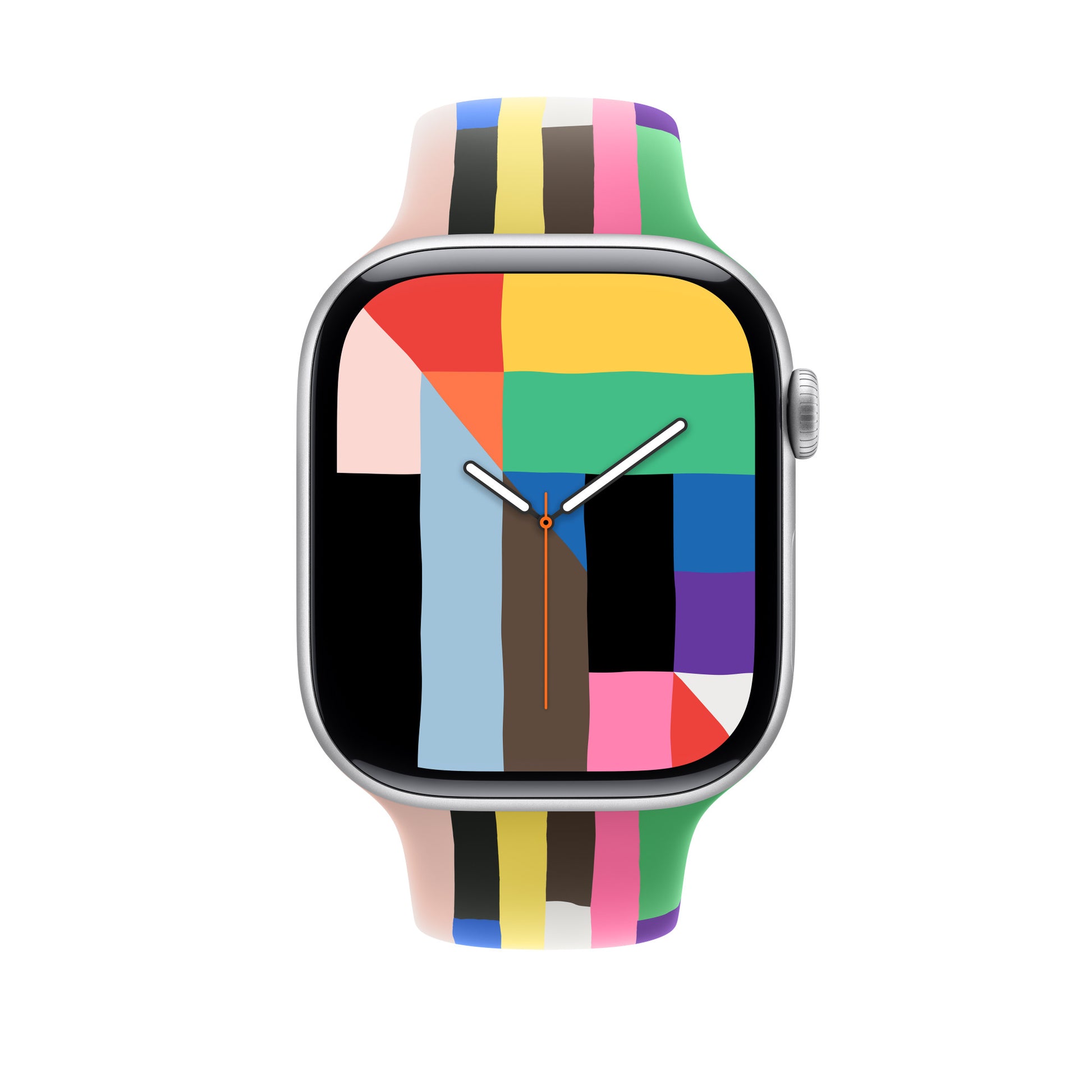Apple Sportarmband – Mehrfarbig, M/L, für Apple Watch