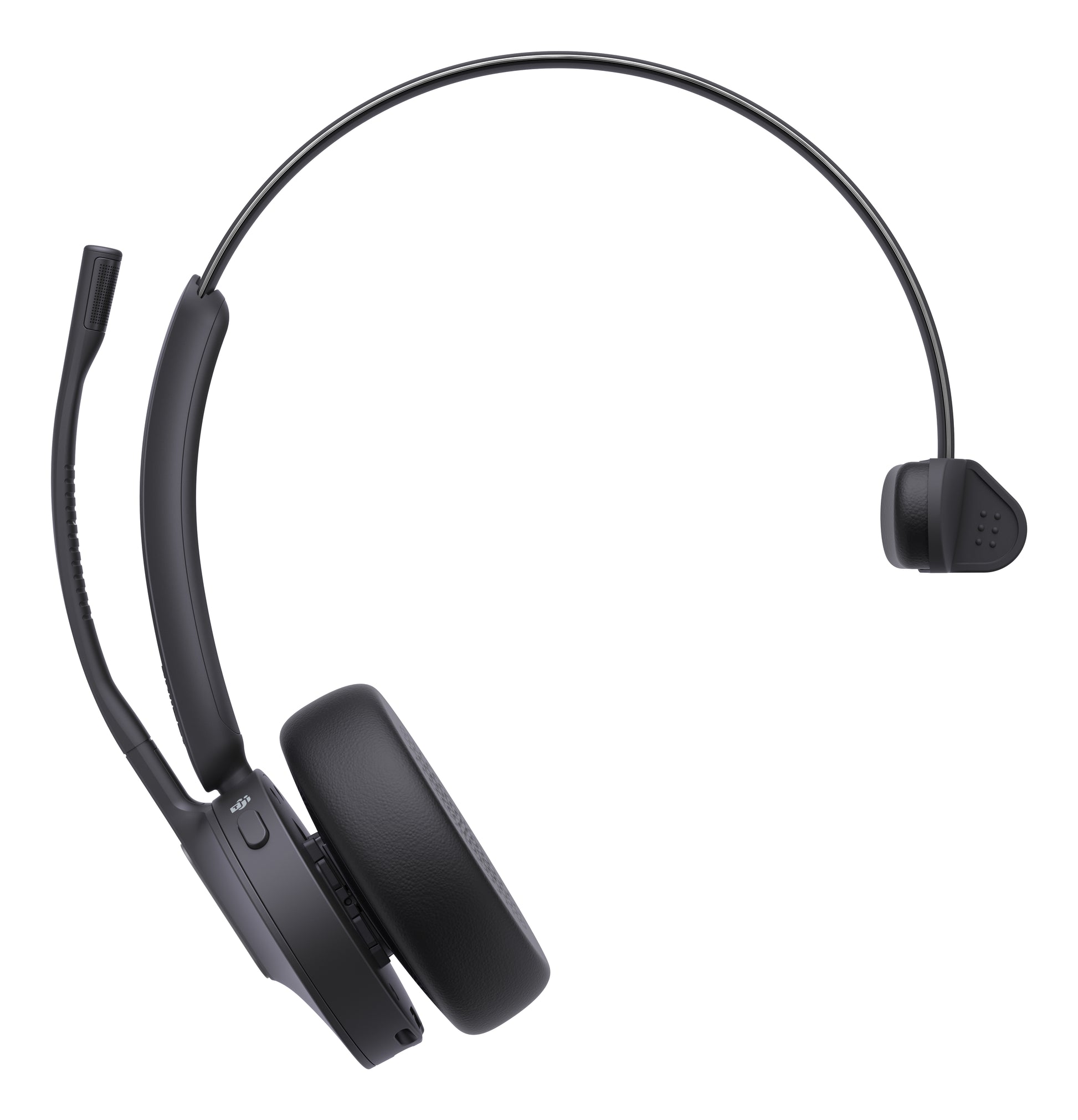 Yealink BH70 Office-Headset – On-Ear, Mono, BT, MS Teams zertifiziert, mit USB-A/USB-C-Dongle, Schwarz