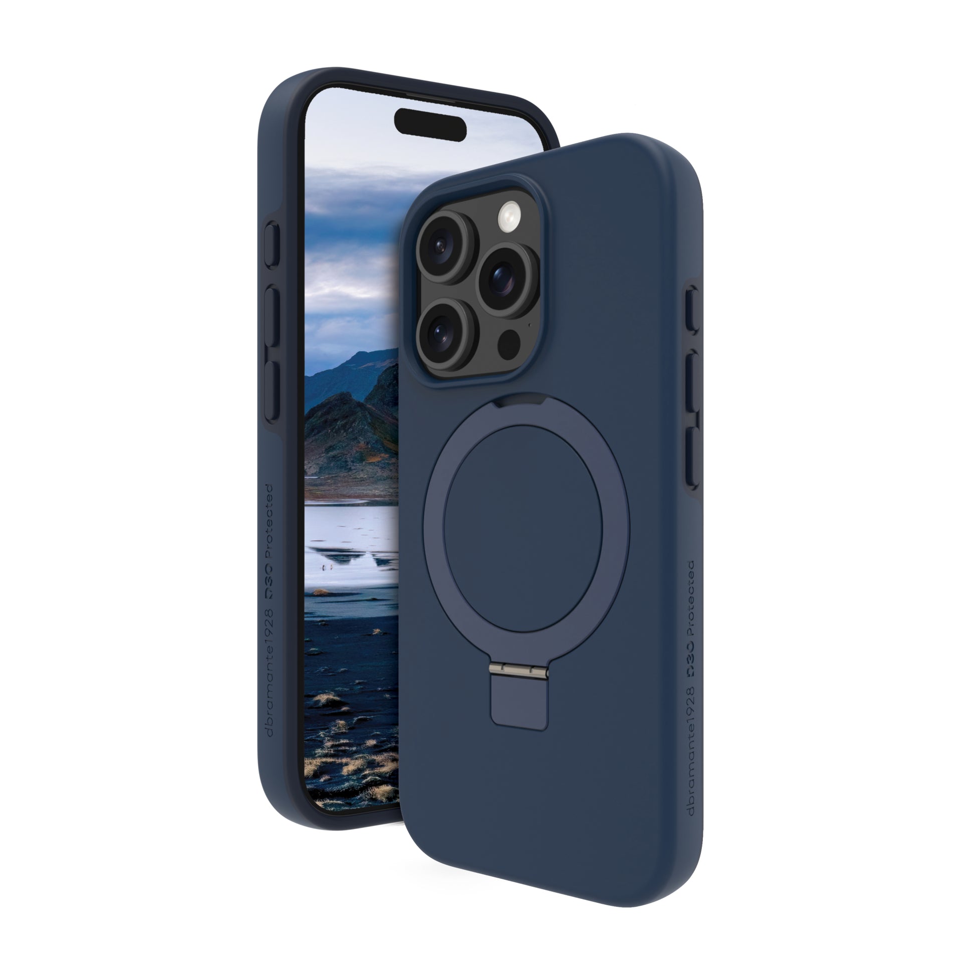 dbramante1928 Iceland Ultra D3O MS Kick Backcover – für Apple iPhone 16 Pro, Kunststoff, bis 4 m Sturzsicher