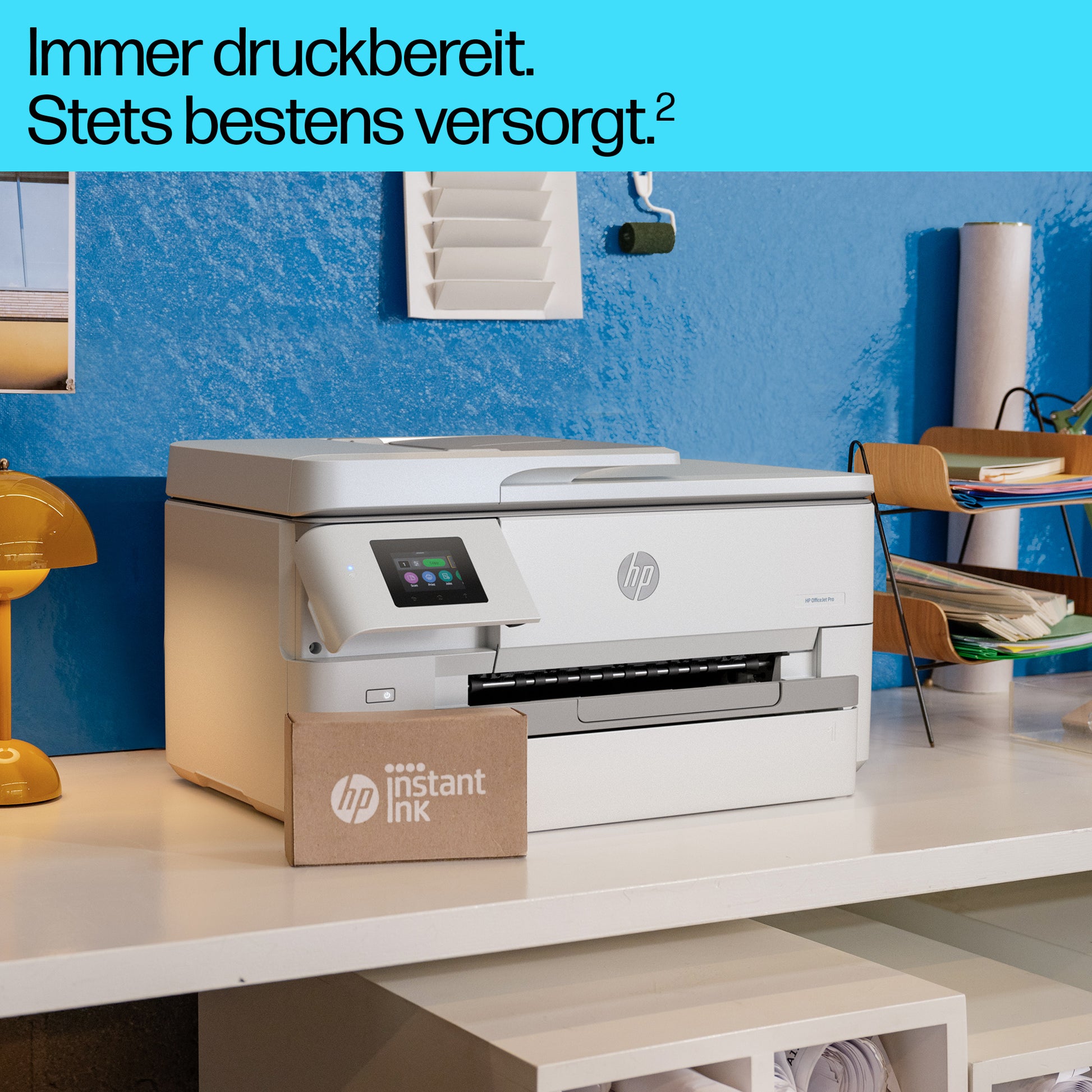 HP Officejet Pro 9720e AiO – Farbiges Tintenstrahl-MFP A3, 4-in-1