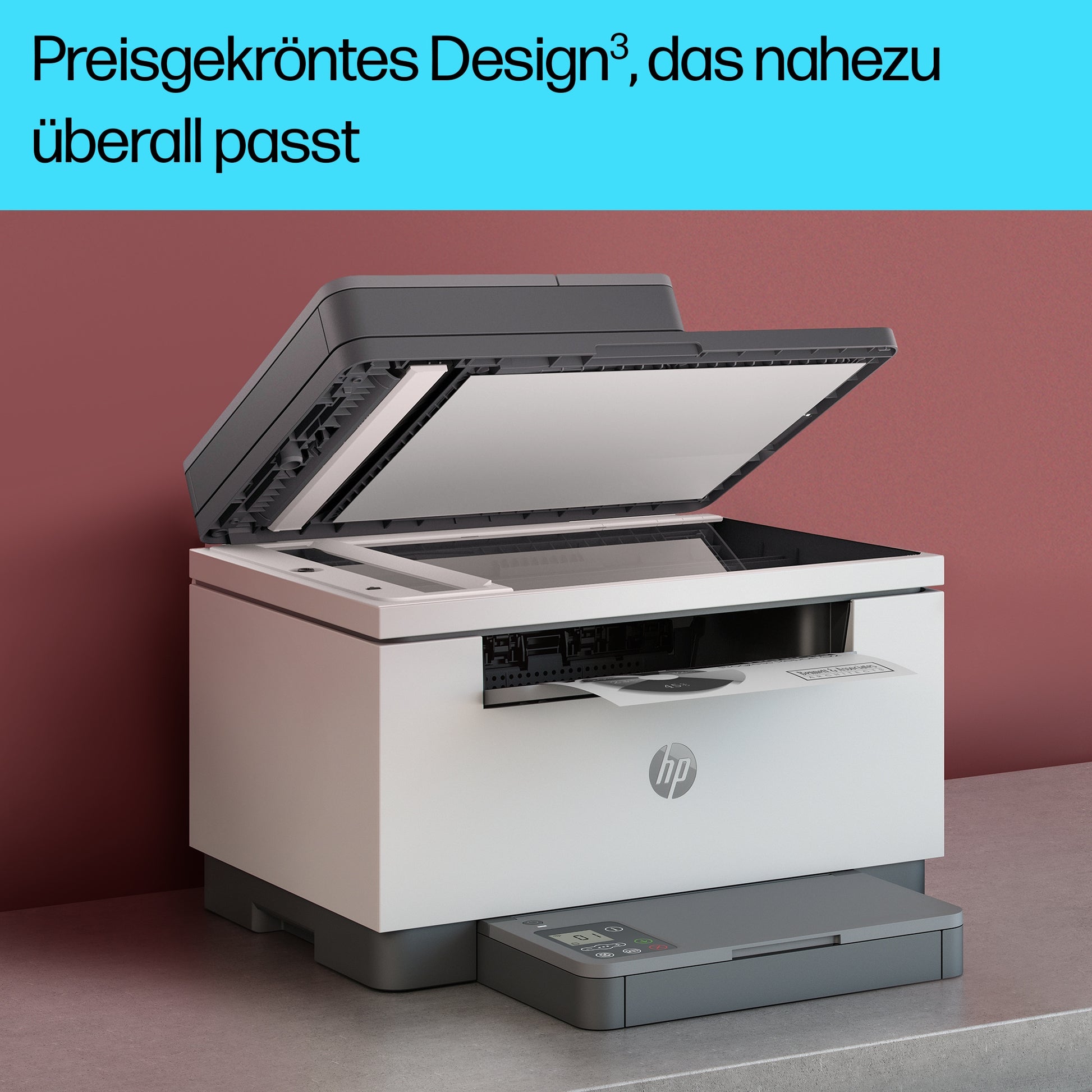 HP LaserJet M234Sdn – S/W Laser-MFP A4, 3-in-1 – USB/LAN – Duplex, ADF, 40 Blatt ADF – 29 ppm S/W