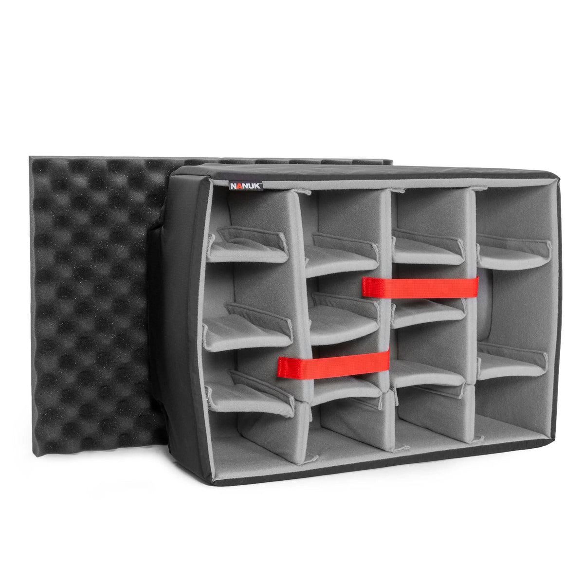 Nanuk Trennwand-Set – mit Deckelschaum – für Nanuk 950 – 470×178×343 mm – grau
