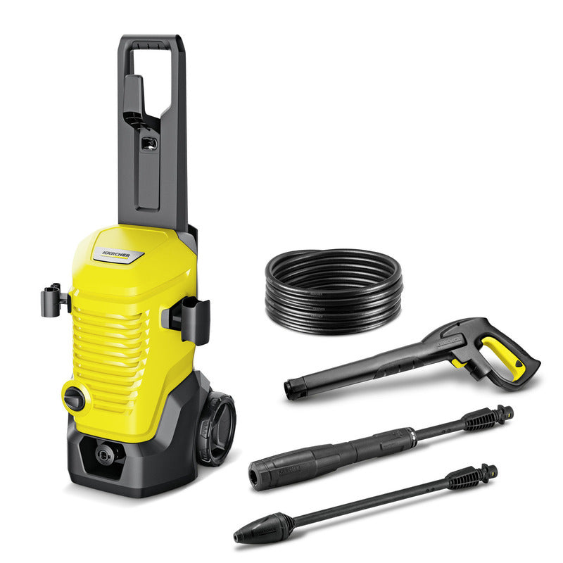 Kärcher Hochdruckreiniger K 4 WCM – 20 bar – 420 l/h – schwarz/gelb – 36,9 × 32,9 × 90,1 cm
