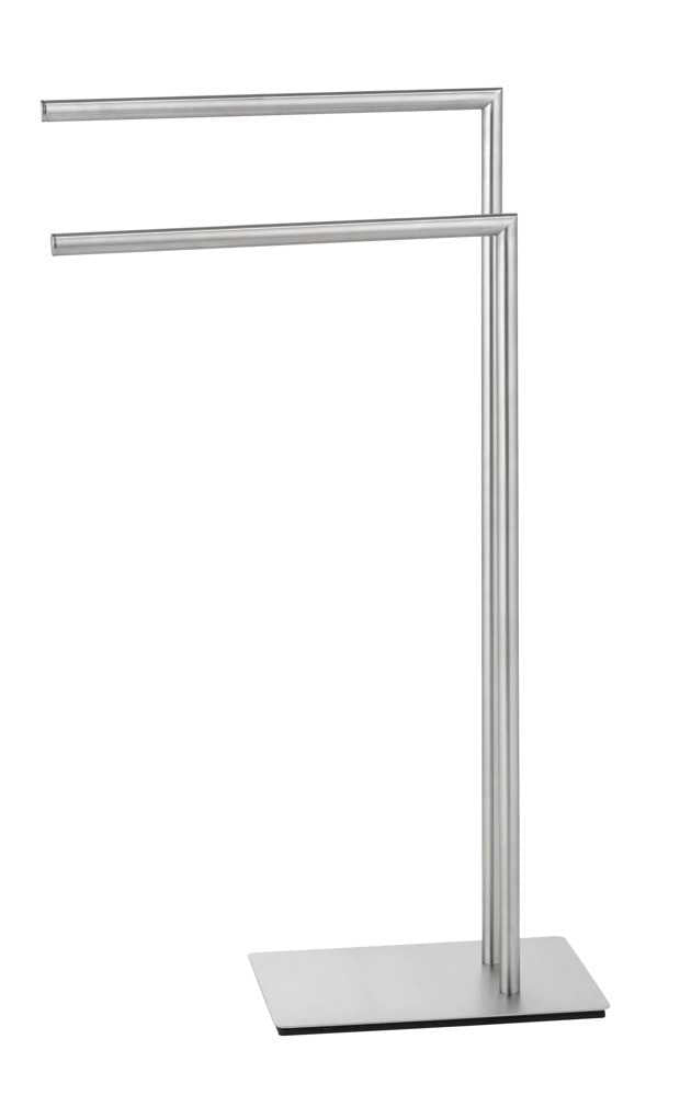 Wenko Handtuchständer Recco – 2 Arme, 48×20×80,5 cm, Edelstahl, Silber