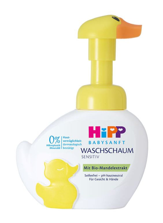 HiPP Babysanft Schaumseife – Ente – Pumpenflasche – 250 ml