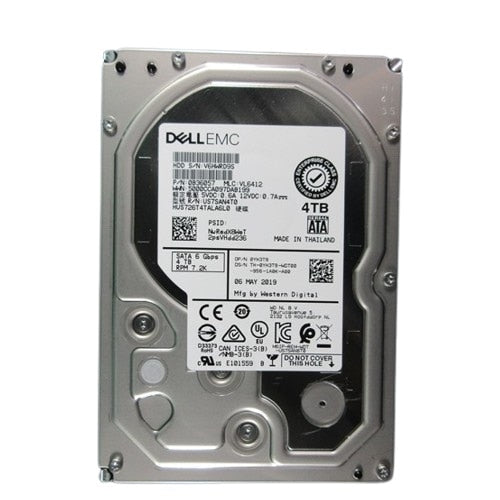 DELL 400-BRCS – 4 TB, 3,5" HDD, 7200 U/min, SATA III, 6 Gbit/s