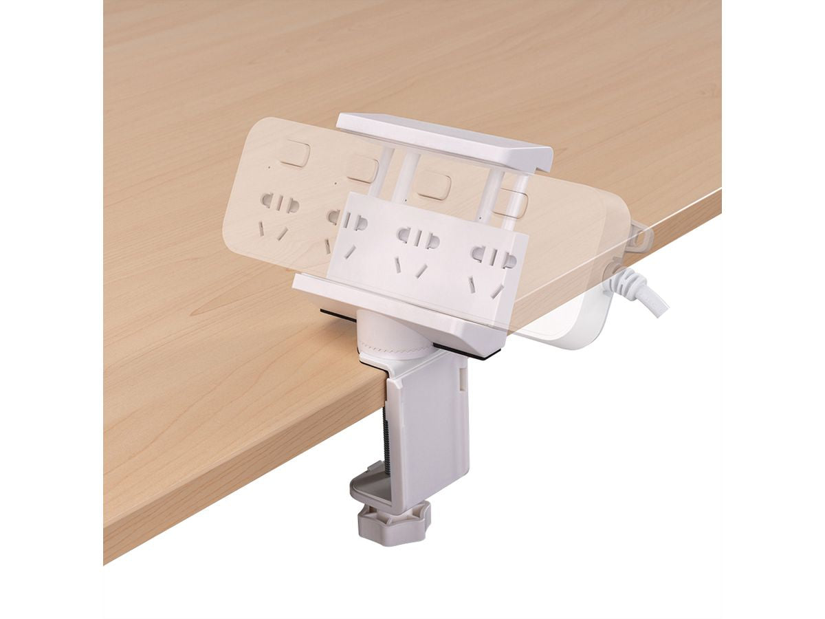 VALUE Kabel-Clip Klemmhalterung für Tisch/Bank – schwenkbar, verbessertes Kabelmanagement, 100 × 61 × 172 mm