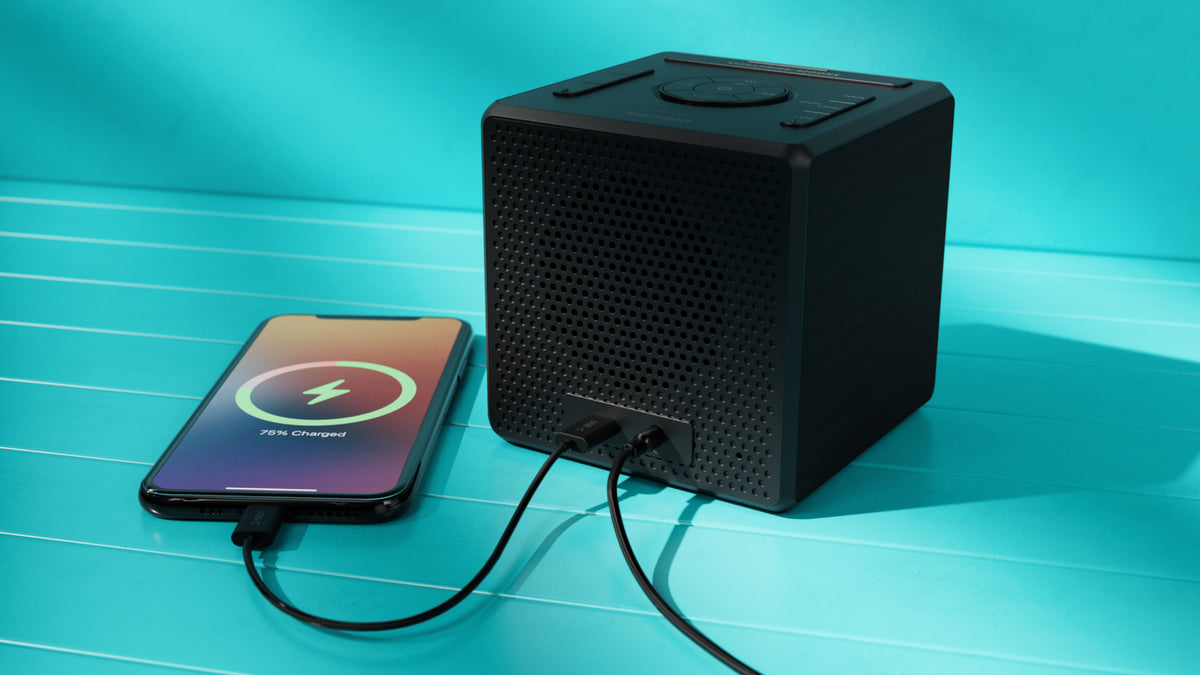 Philips TAR4600/10 – Radiowecker DAB+/UKW – Schwarz