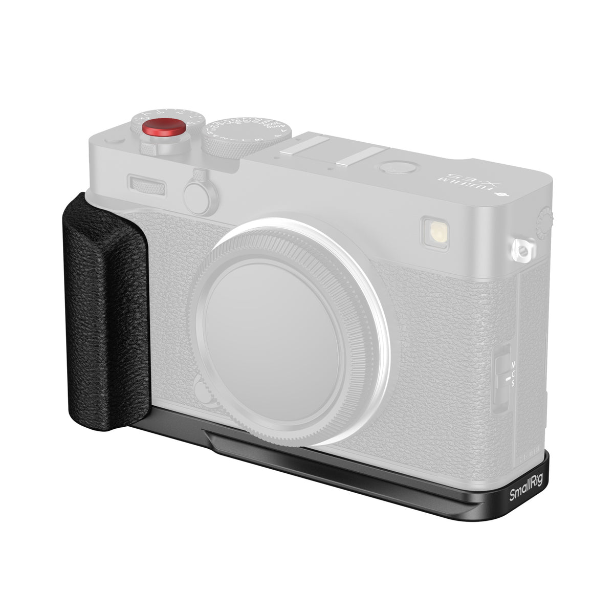 SmallRig 5448 L-Platte – für FUJIFILM X-E5 – Aluminium/Silikon, Schwarz – 127,1 × 61,2 × 49,7 mm