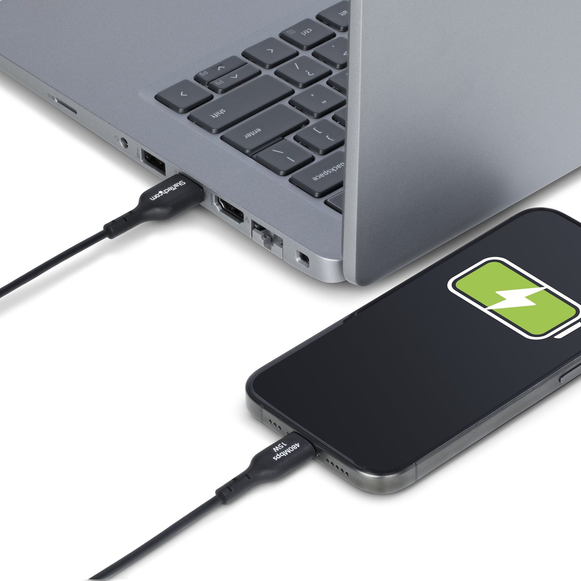 StarTech.com USB-Kabel, USB-A zu USB-C, 2 m, USB 2.0