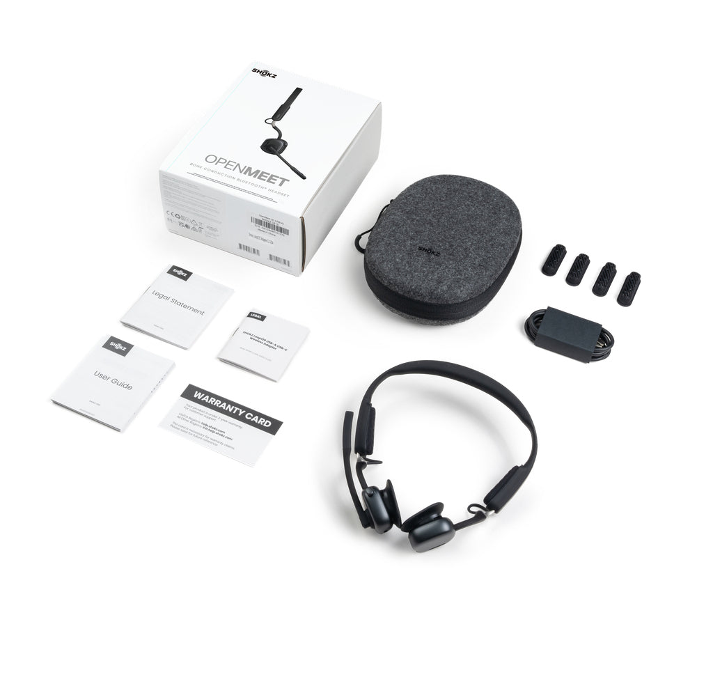 SHOKZ OPENMEET – Headset – Noise-Cancelling-Mikrofon