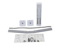 Ergotron WorkFit Dual Wandhalterung – bis 24", 12,7 kg, weiss
