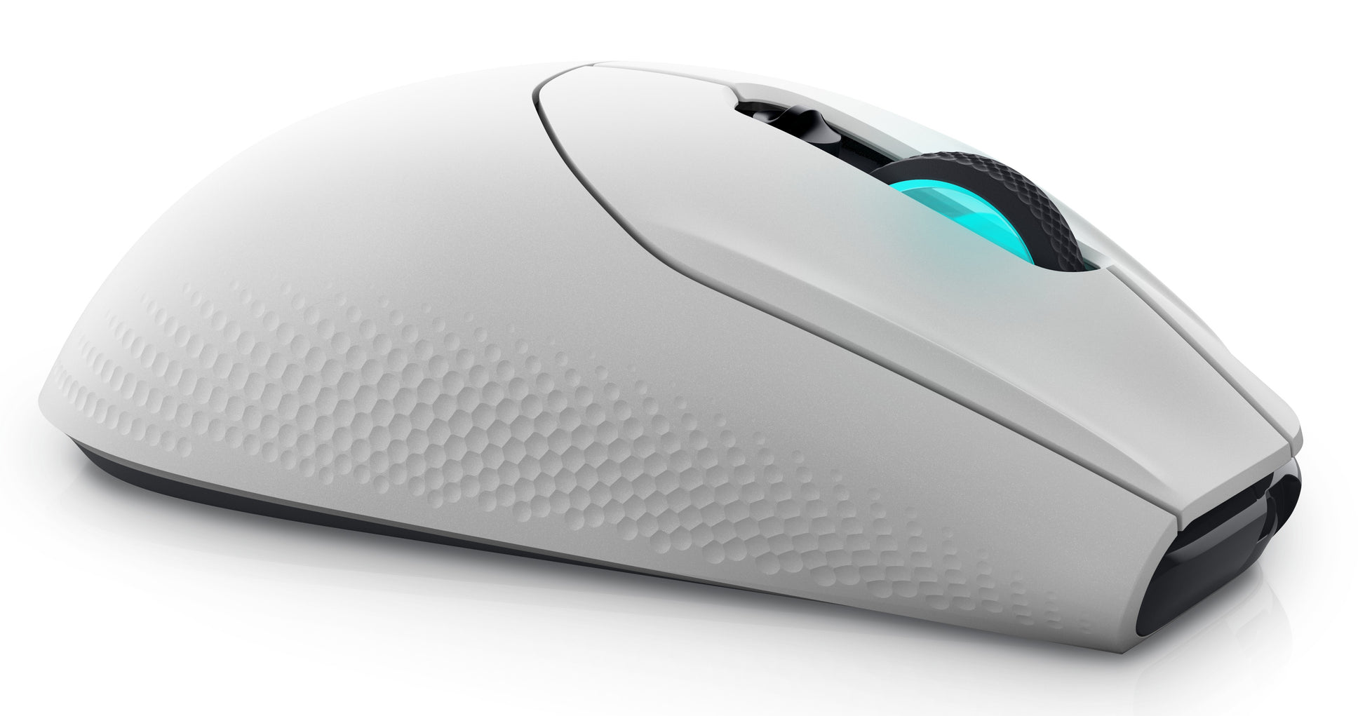 Alienware AW620M – Gaming-Maus – Kabellos (2,4 GHz), 26000 DPI, RGB-Beleuchtung, rechts, Weiss