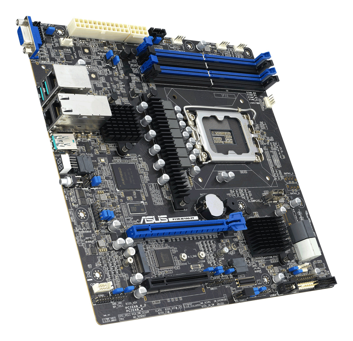 ASUS P13R-M/10G-2T – Mainboard – LGA 1700, Intel C262, mATX, DDR5