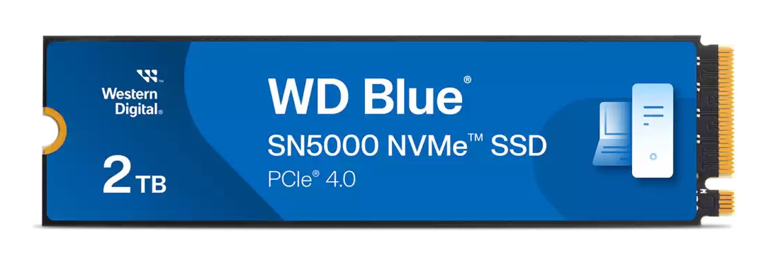 Western Digital Blue SN5000 NVMe Gen4 – M.2 2280, 2 TB