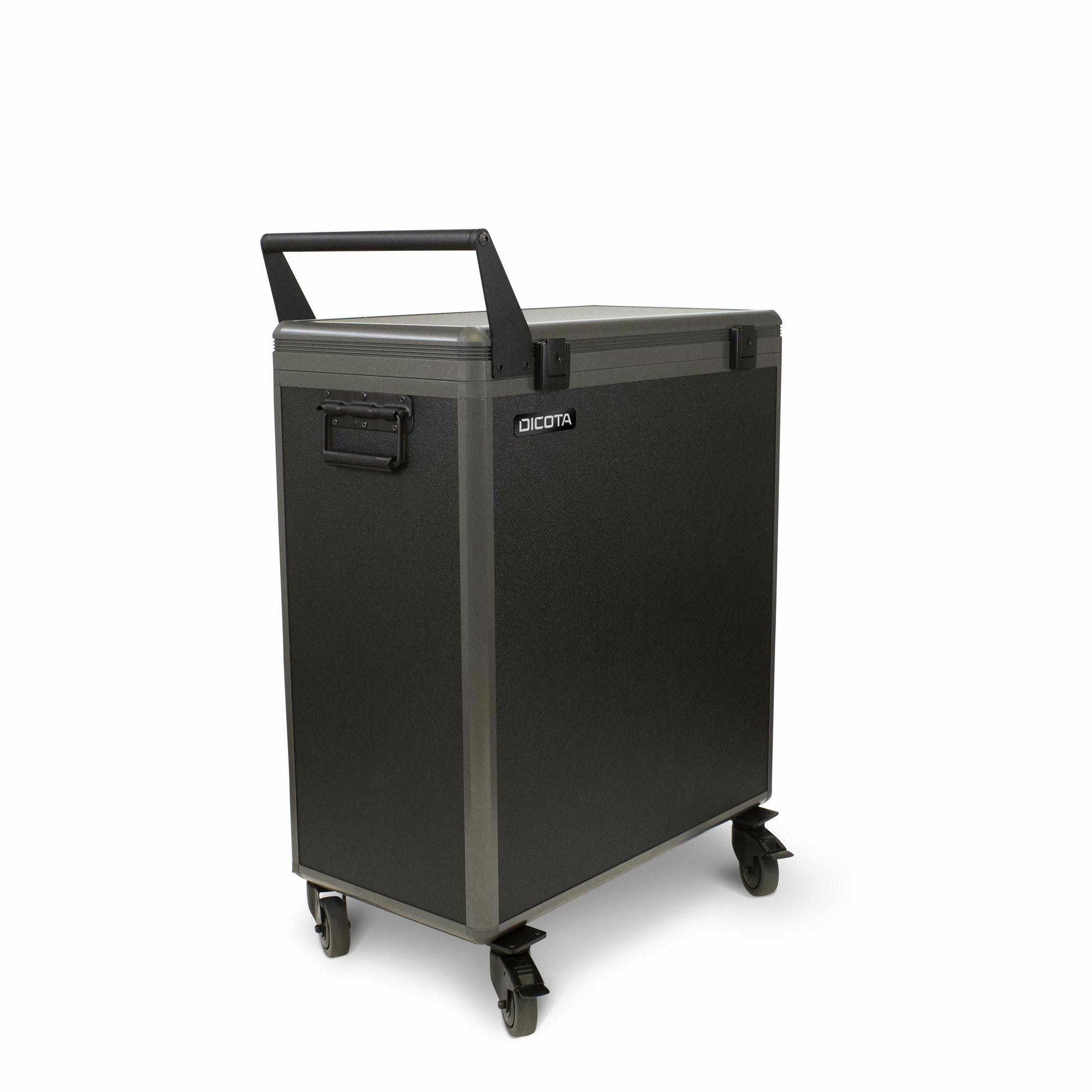 DICOTA Notebook-Trolley – für 14 Laptops, Aluminium, schwarz