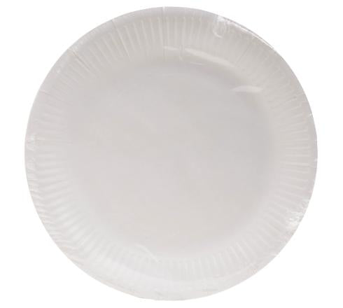 PRONAPPE PRO nappe Teller, Papier/Karton – Ø 23 cm, weiss – FSC – 20 Stk.
