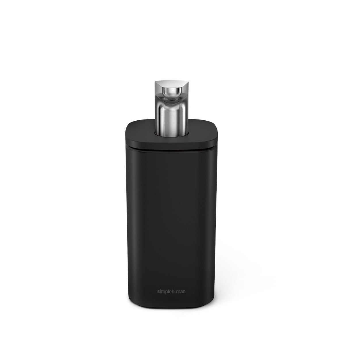 Simplehuman KT1192 Seifenspender – Edelstahl, Schwarz, 295 ml