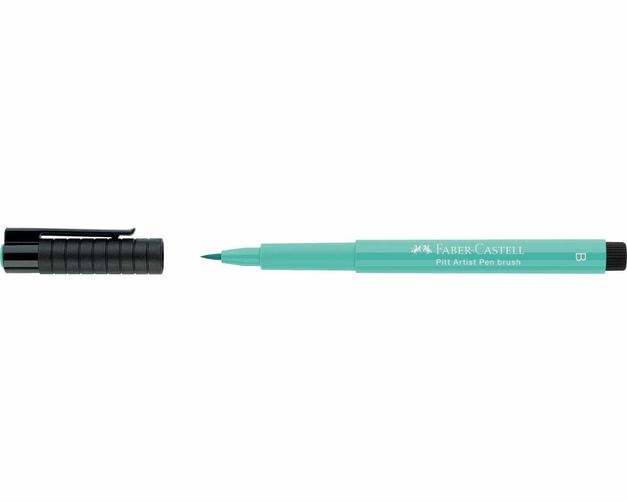 Faber-Castell Pitt Artist Pen Brush – Pinselspitze, 2,5 mm, pigmentiert, wasserfest, Phthalogrün