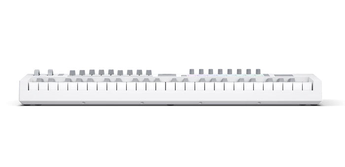 Novation Launchkey 49 – MIDI-Tastatur – kabelgebunden (USB-C) – Weiss