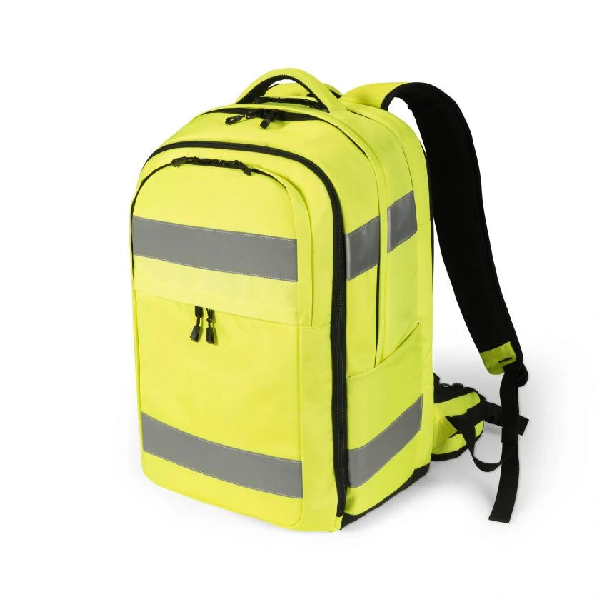 DICOTA Freizeit-Rucksack – 32–38 l, gelb, Hi-Vis