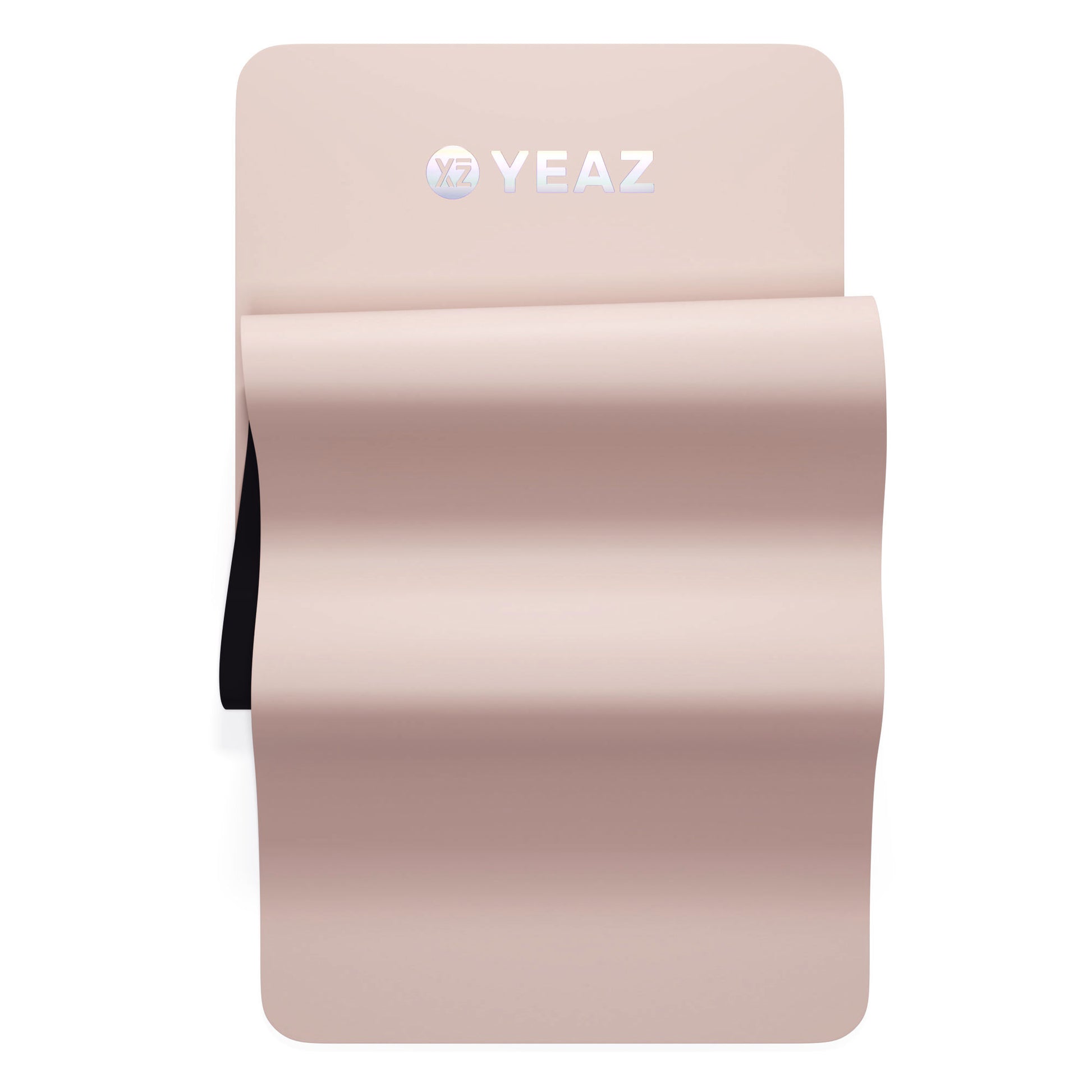 YEAZ Yogamatte Aura – 68 × 188 cm, 0,5 cm dick – hellrosa – Polyurethan (PU), Kautschuk
