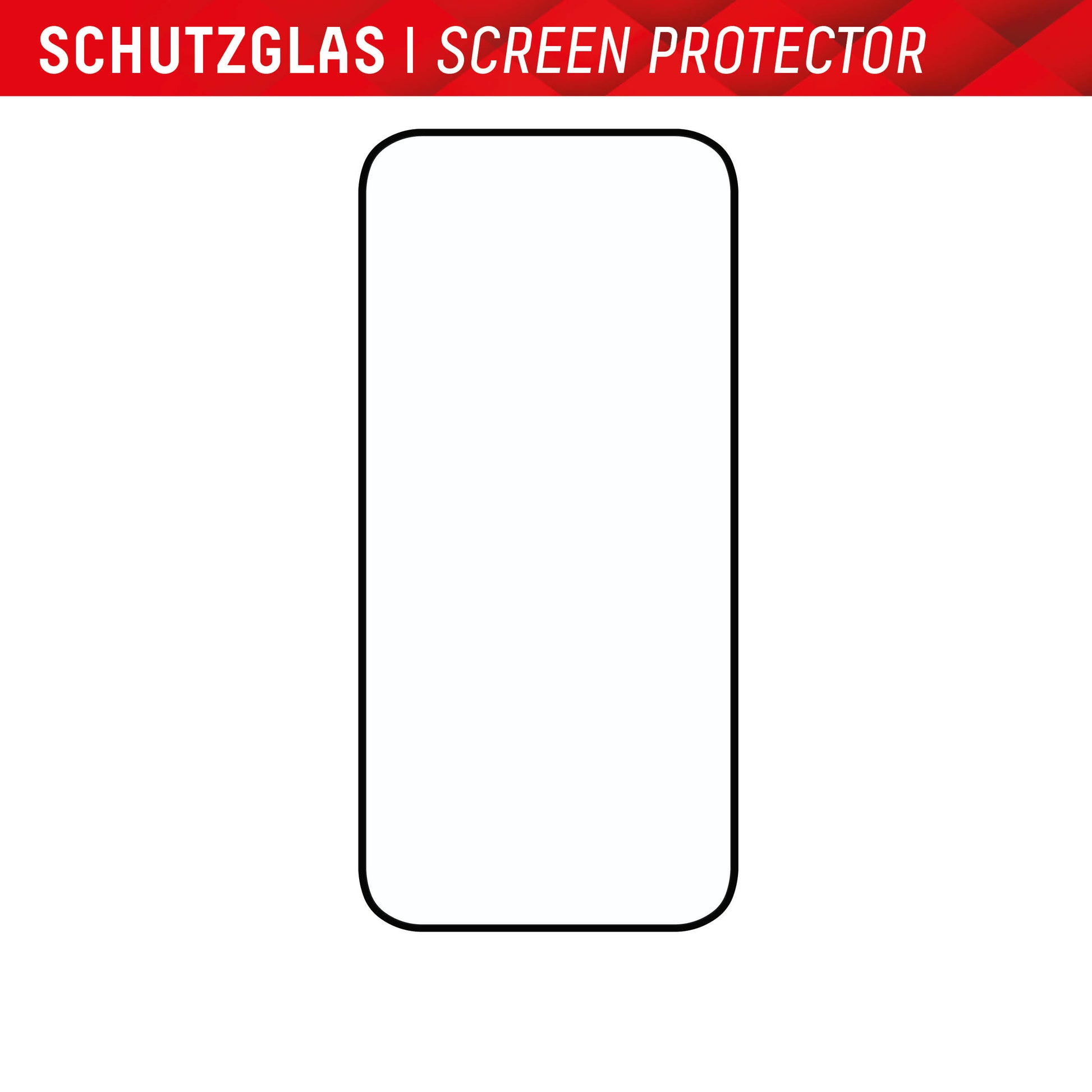 E.V.I. Displex – Backcover REAL GLASS FC – für Apple iPhone 15/15 Pro – Glas