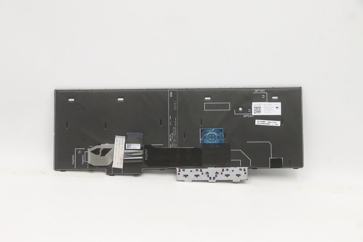 Lenovo Blackbird – Notebook-Ersatztastatur – beleuchtet – Schwarz – für ThinkPad P17 Gen 1
