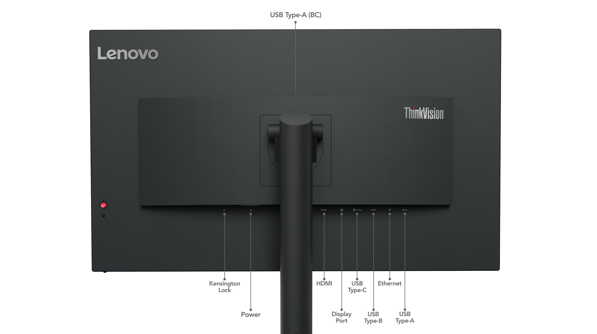 Lenovo ThinkVision T32p-30 – 31,5", 3840 × 2160 (4K), IPS, USB-C 90 W, KVM, LAN