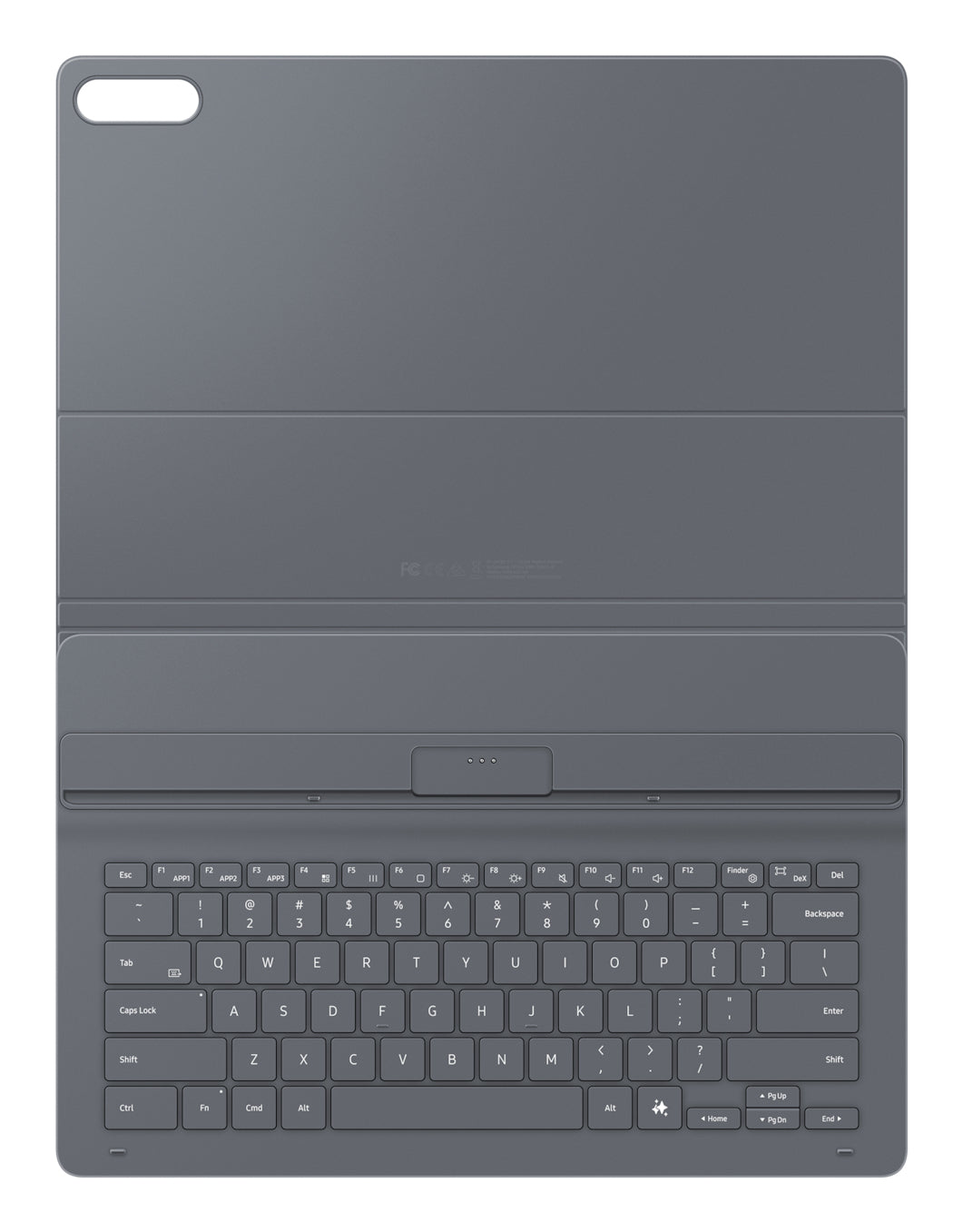 Samsung Tastatur-Case für Galaxy Tab S11 Ultra 14,6" – QWERTZ (CH) – Schwarz