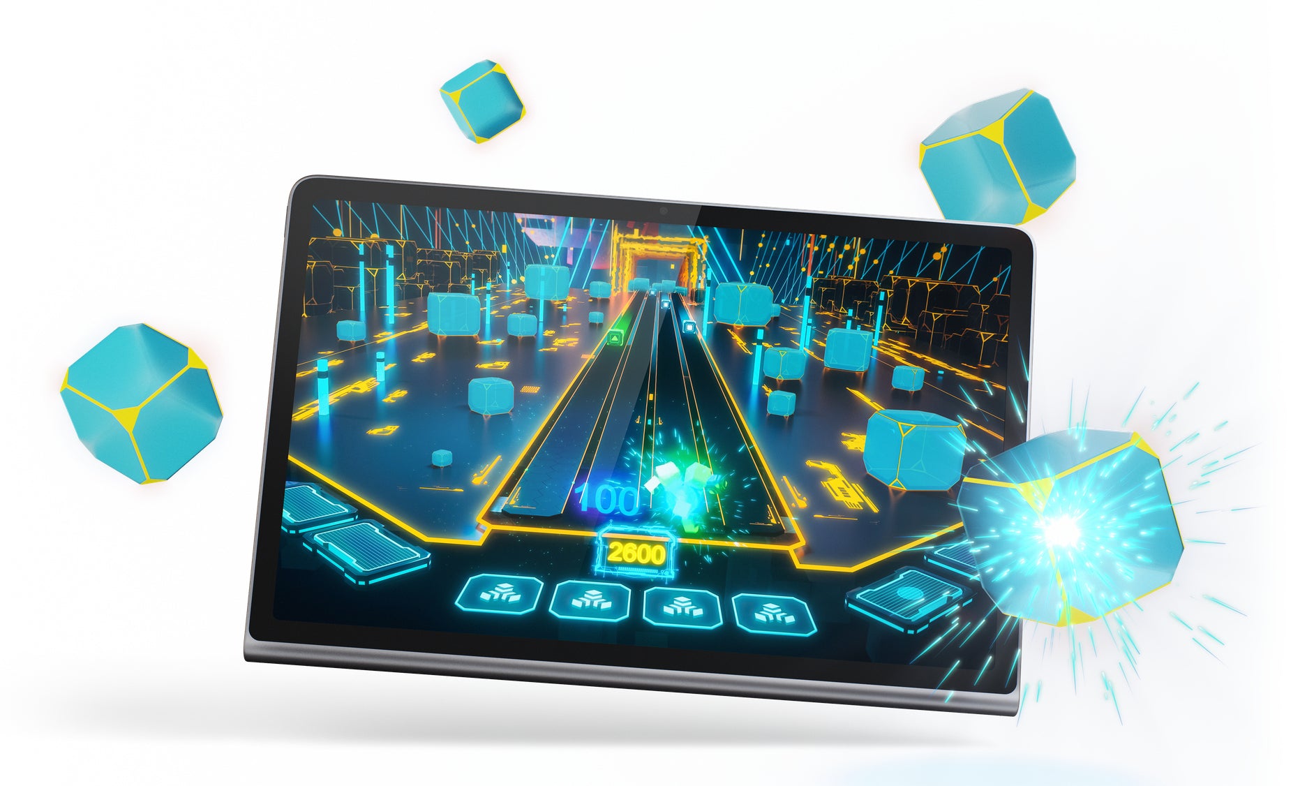 Lenovo Tab Plus – 11,5", 128 GB, 8 GB RAM, WLAN, Android 14, Grau