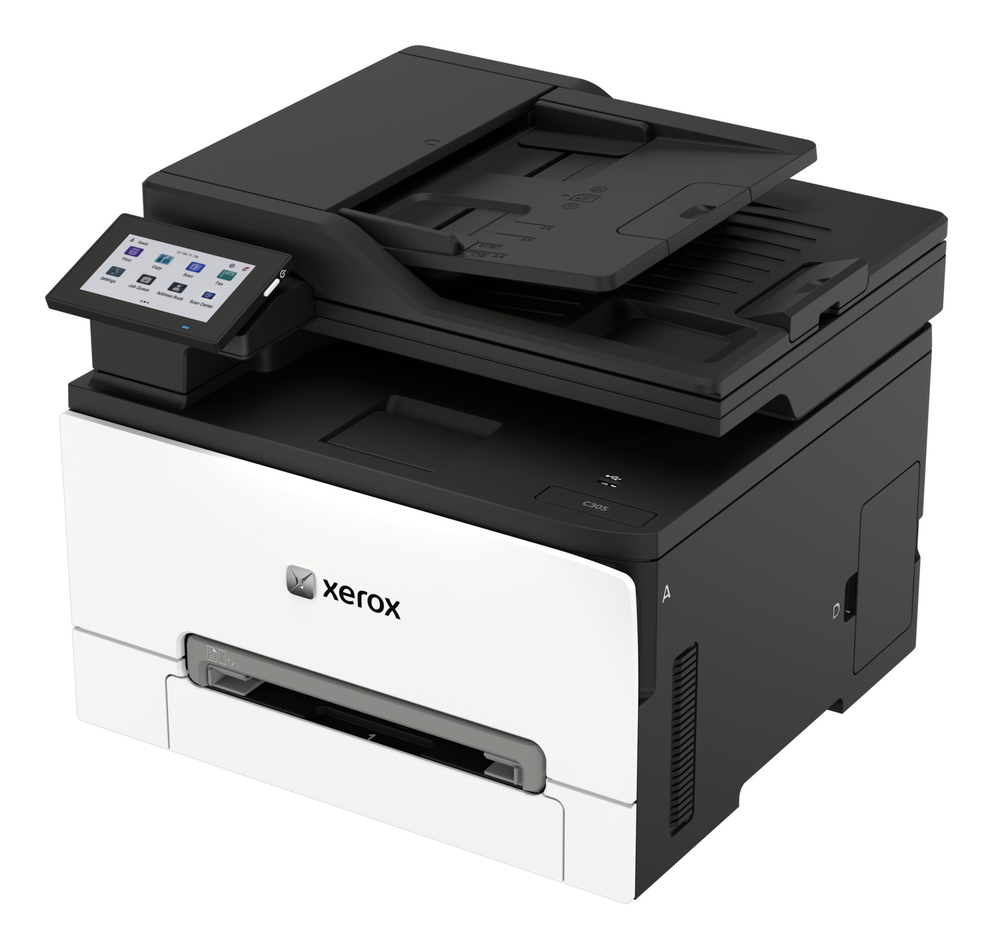 Xerox C305ae – Farbe, A4, Duplex, WLAN, LAN, USB, 32 ppm, AirPrint, Mopria