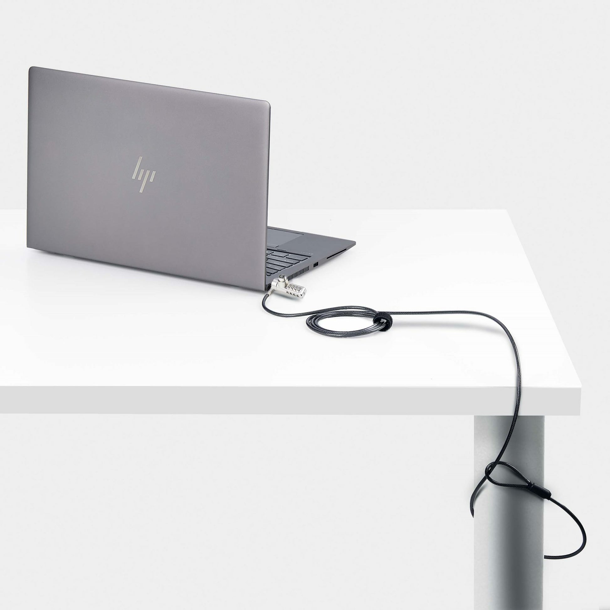 StarTech.com 10er-Pack Kabelschloss für Laptop – Kensington, Kombinationsschloss, 2 m – Schwarz/Stahl