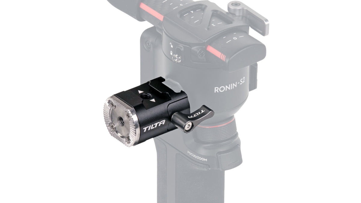 Tilta TGA-NRA-R NATO-Schienen-Rosetten-Adapter – Aluminium, 114,3×50,8×177,8 mm – für DJI RS2, RSC2, RS3 und andere