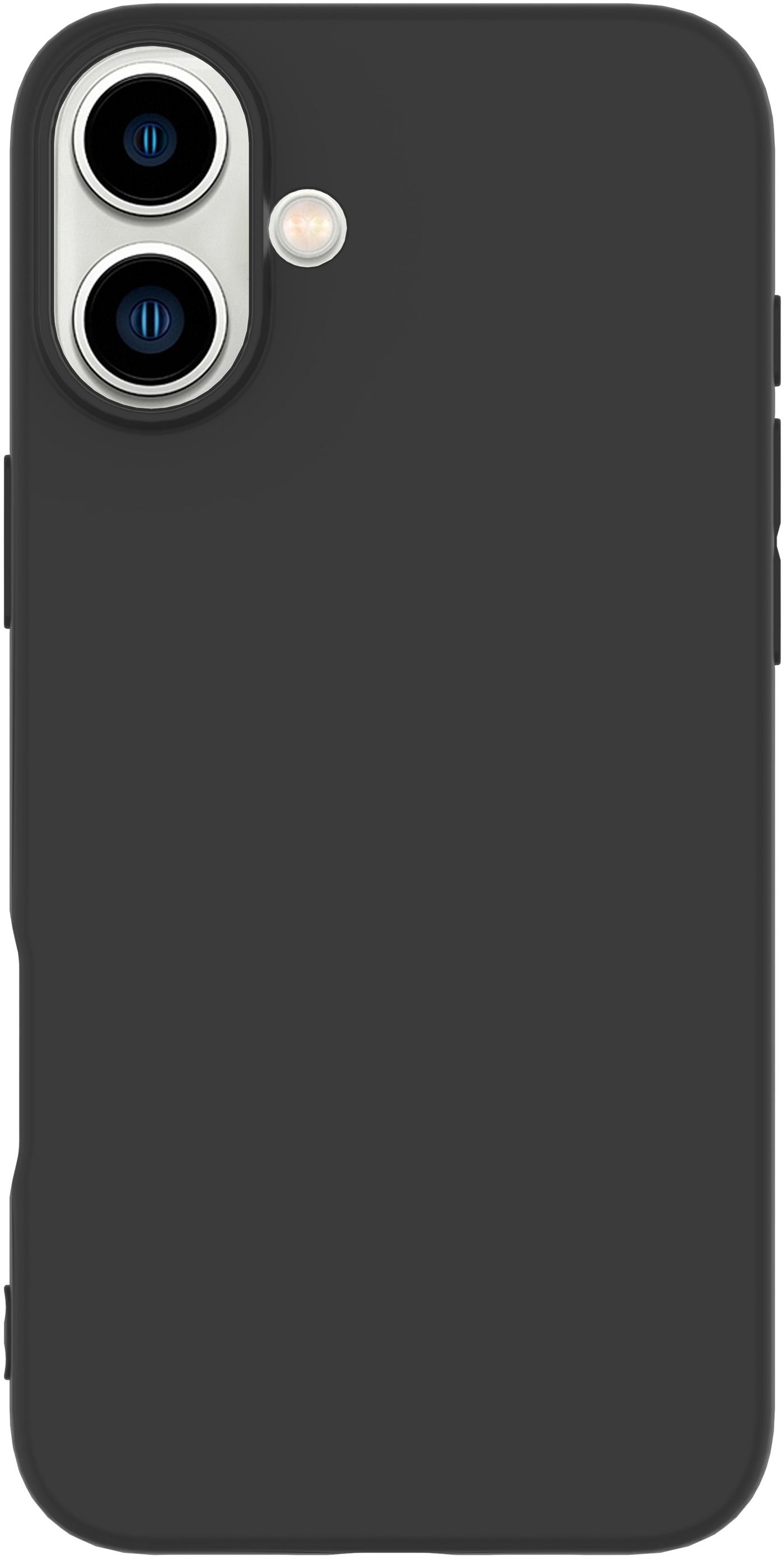 eSTUFF INFINITE (GRS) VIENNA Backcover – für Apple iPhone 16, TPU, schwarz