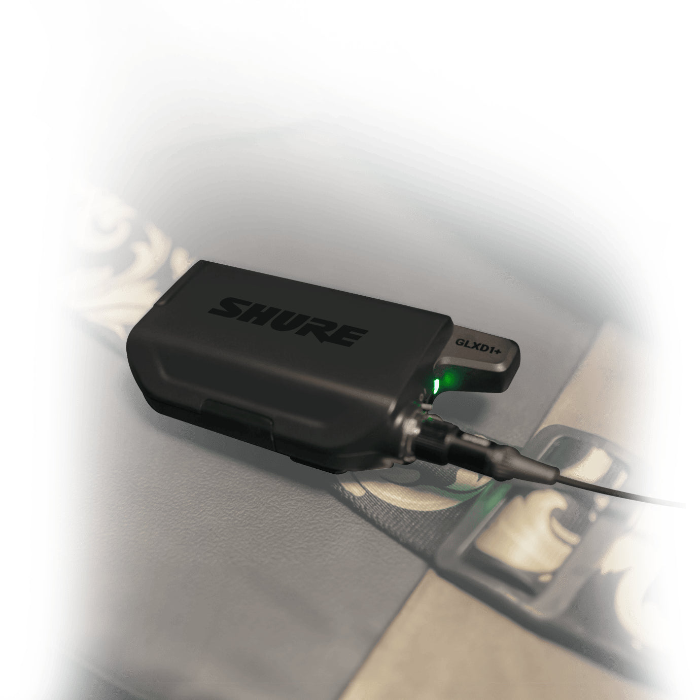 Shure GLXD16+E-Z4 – Digitales Gitarren-Funkset – 5725–5875 MHz, 6,3 mm Klinke/Mini-XLR