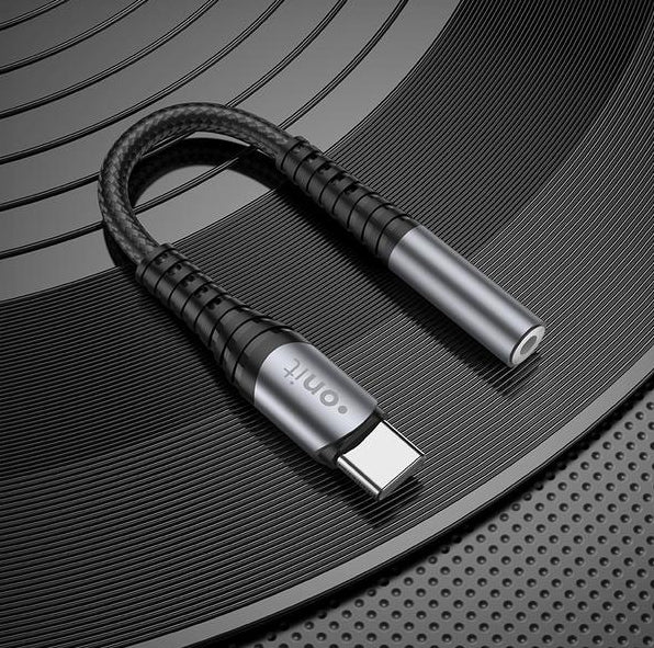 ONIT Adapterkabel – USB-C auf 3,5 mm Klinke 0,13 m – für USB-C Geräte