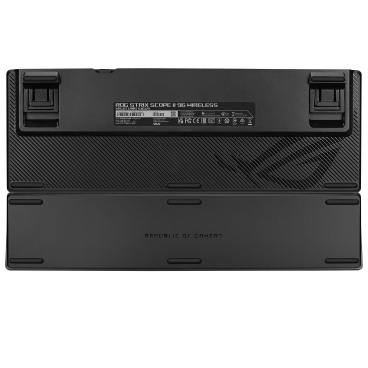 ASUS ROG Strix Scope II 96 – Tastatur 96% – Mechanisch – Bluetooth & 2,4 GHz (USB-A-Empfänger) – RGB