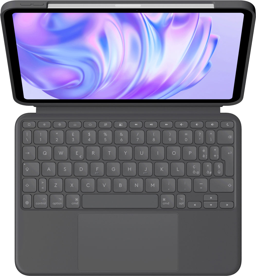 Logitech Combo Touch – Tastatur, IT-Layout (IT), Grau