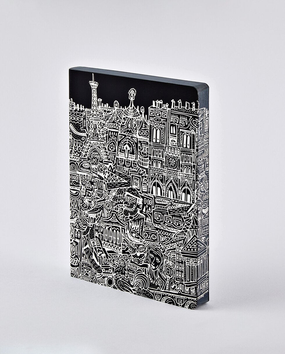 Nuuna Notizbuch – 165 × 220 mm – 120 g/m² – Softcover, nummerierte Seiten, Fadenheftung